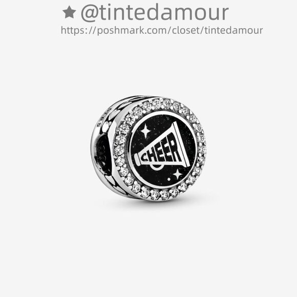 Pandora Engravable Cheer Charm|Pendant - Picture 1 of 2